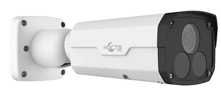 Noctis Pro 4MP External IP Network CCTV Bullet Camera With Motion Detection Technology 50m IR and 4mm Fixed Lens - White