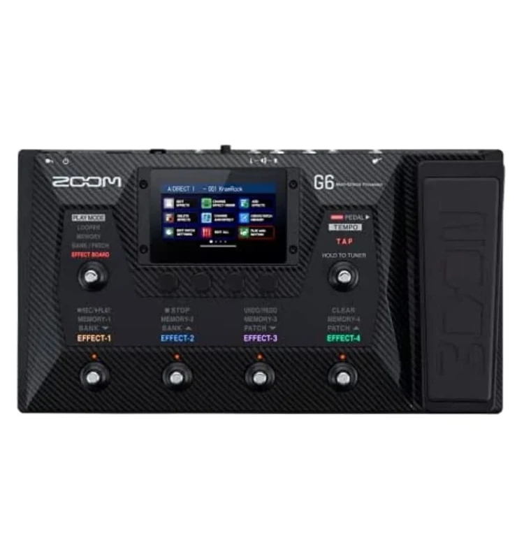 Zoom G6 Multi-Effects Processor for Guitarists