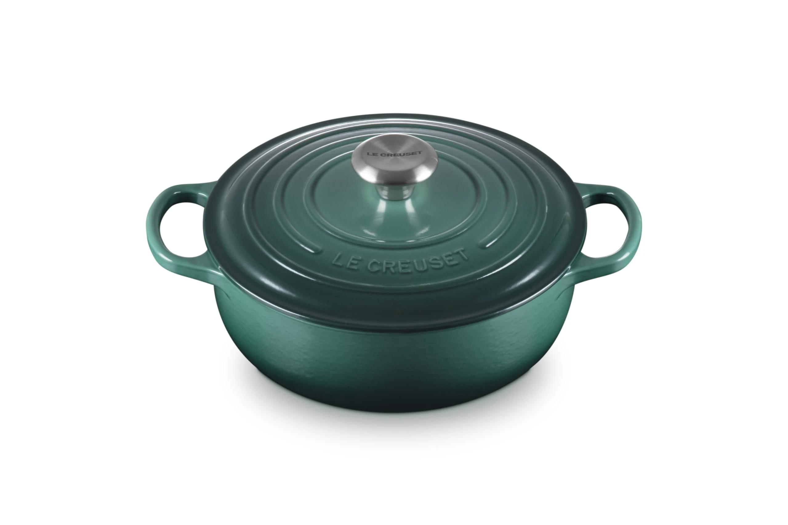 Le Creuset Signature Enameled Cast Iron Sauteuse. 3-1/2-Qaurt, Artichaut