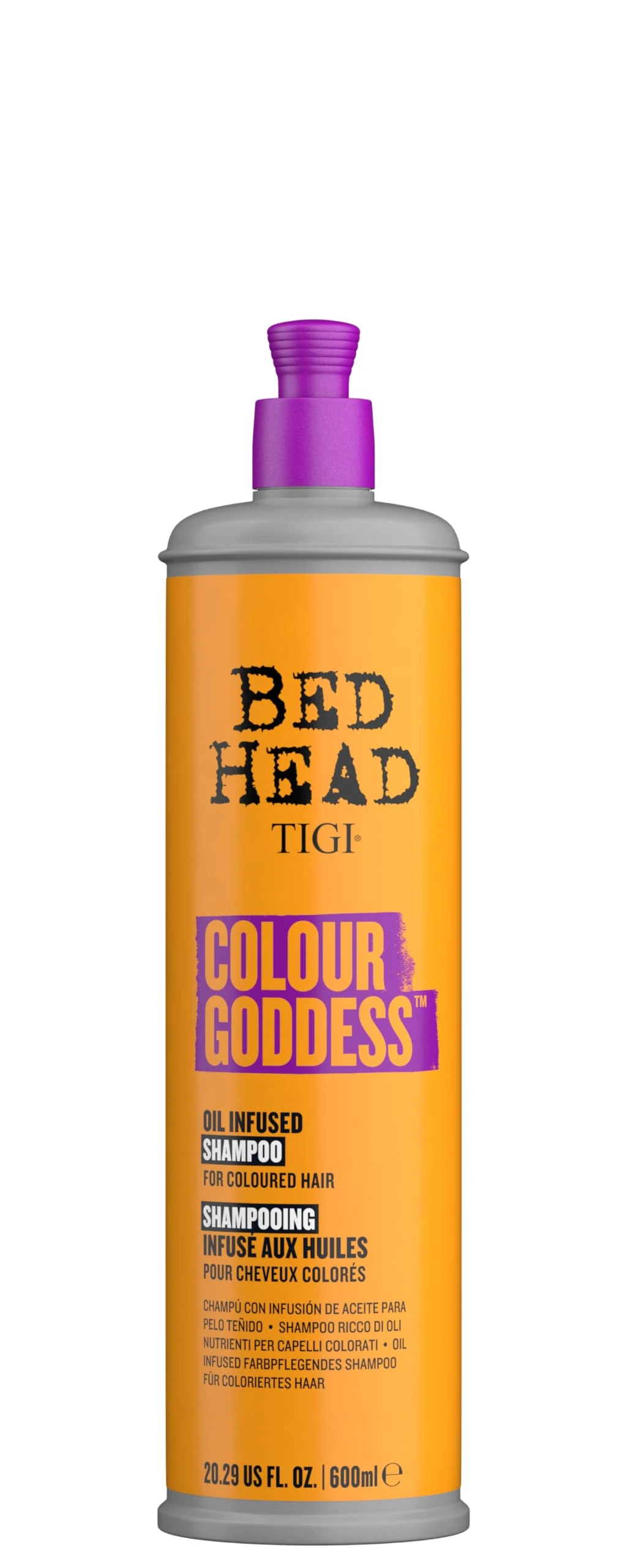 Bed Head by TIGI - Colour Goddess Shampoo - Ideal for Coloured Hair - 600ml