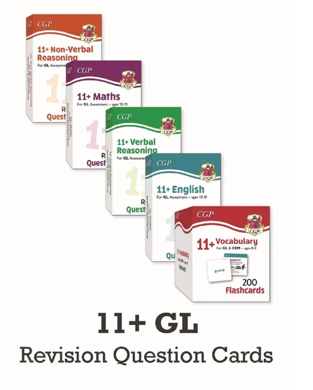 11+ GL Complete Revision Card Bundle – for Ages 10-11
