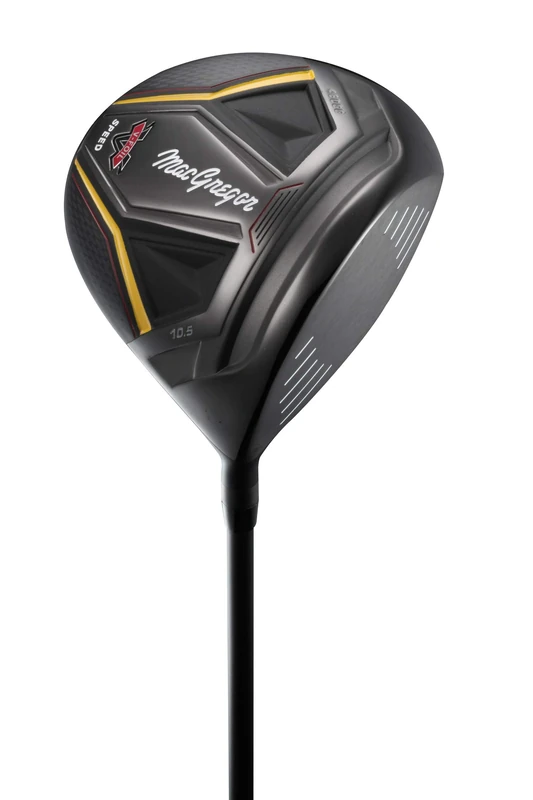 MACGREGOR Men's V Foil Speed Titanium Driver Club, Black, 12