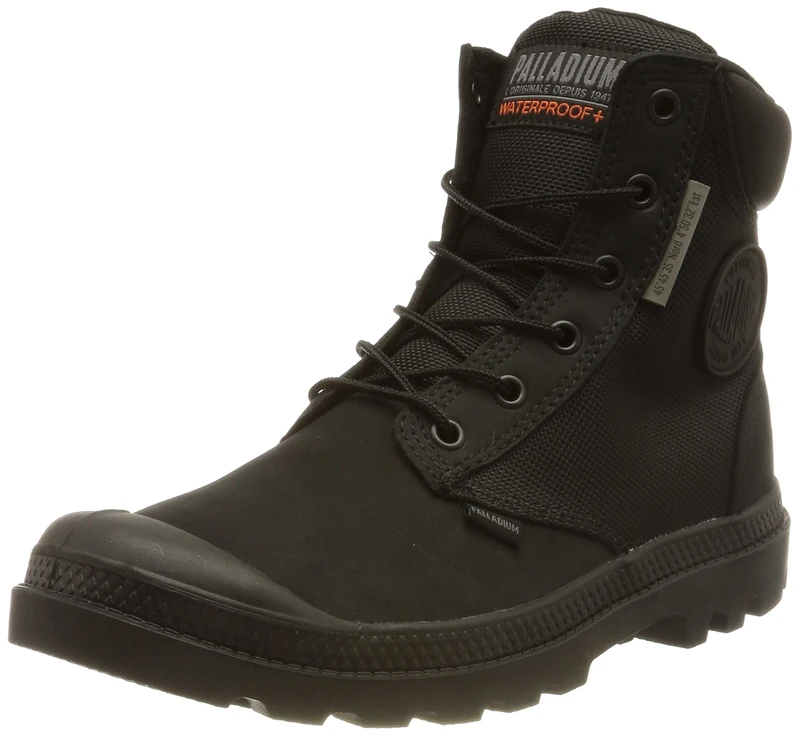 Palladium Pampa SC Waterproof 77235010, Boots, Black, 8 UK