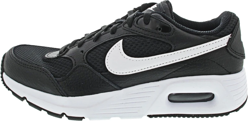 NIKE Boy's Air Max Sc Sneaker, Black White Black White 1, 6 UK Child