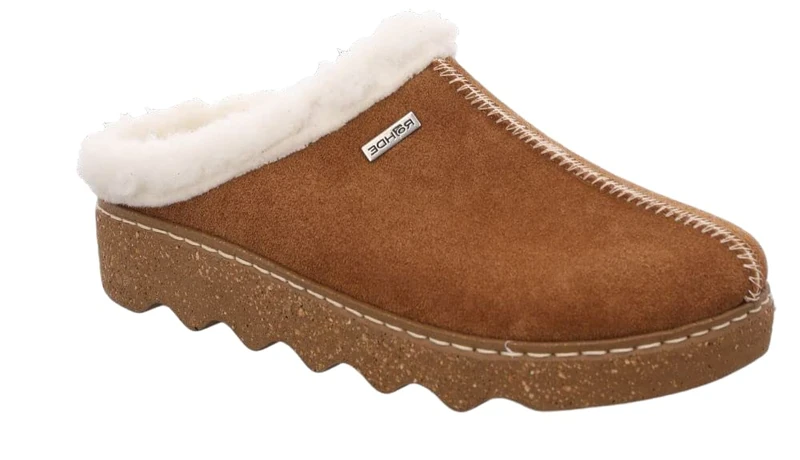 Rohde Ladies, Women, Slippers, Warm Lined, Brown, 7 UK
