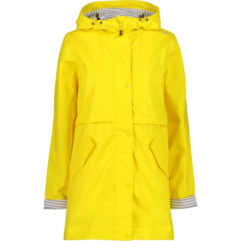 CMP - Woman Jacket Fix Hood, Yellow, XXXL - Image 1