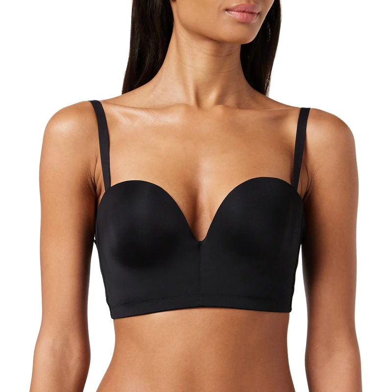 Wonderbra Women Ultimate Backless Bra, Black, 32D