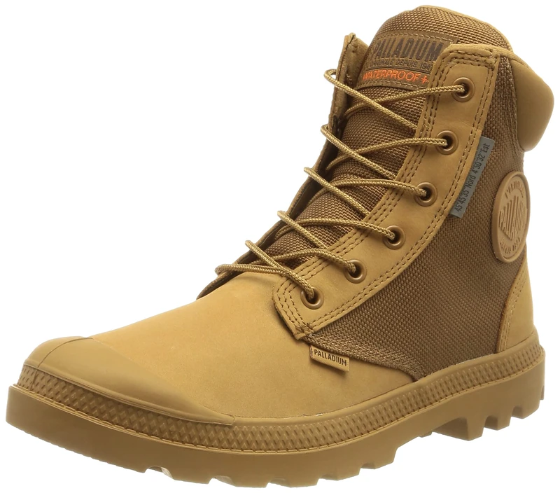 Palladium Unisex Pampa SC Wpn U-s Outdoor Boots, Beige, 4 UK