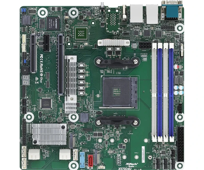 ASROCK X570D4U carte mère AMD X570 PGA 1331 micro ATX