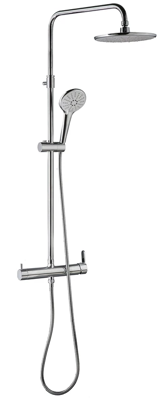 Wirquin 60723469 – Bergamo Touch Shower Column – Mechanical Mixer Tap