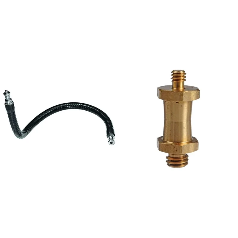 Manfrotto 237HD 520mm Heavy Duty Flexible Arm, Black & 037 Camera Mounting Stud