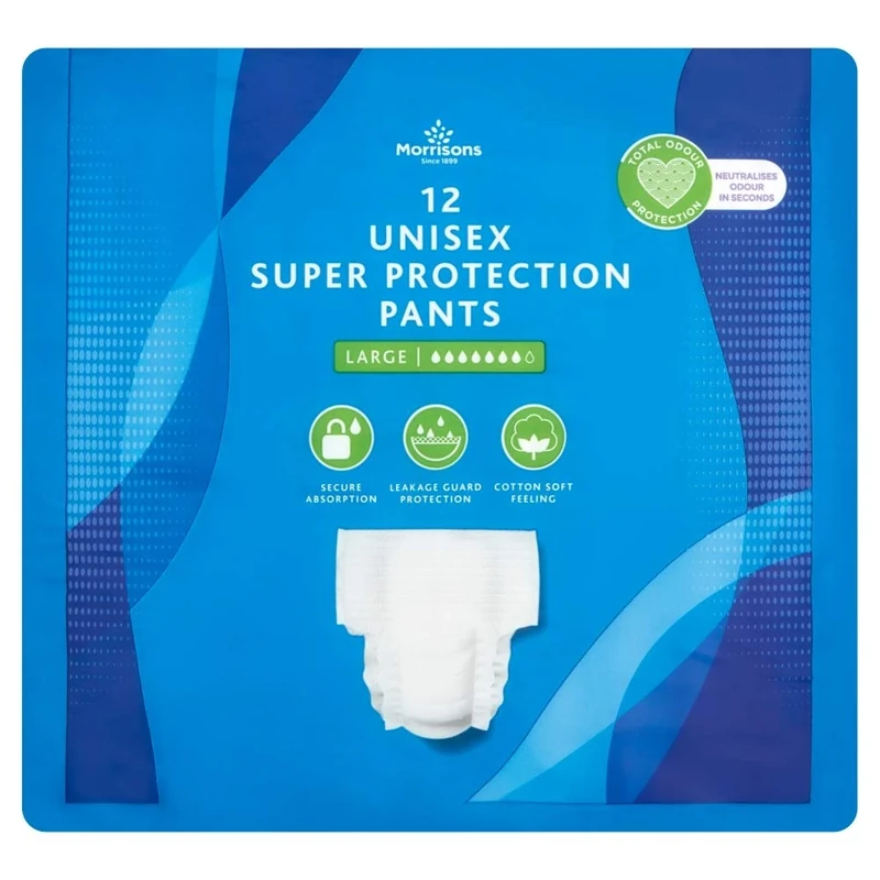 Morrisons Super Pants Large 12 Pack x 6