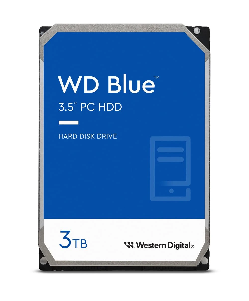 Western Digital 3TB WD WD30EZAZ Blue 5400RPM 256MB