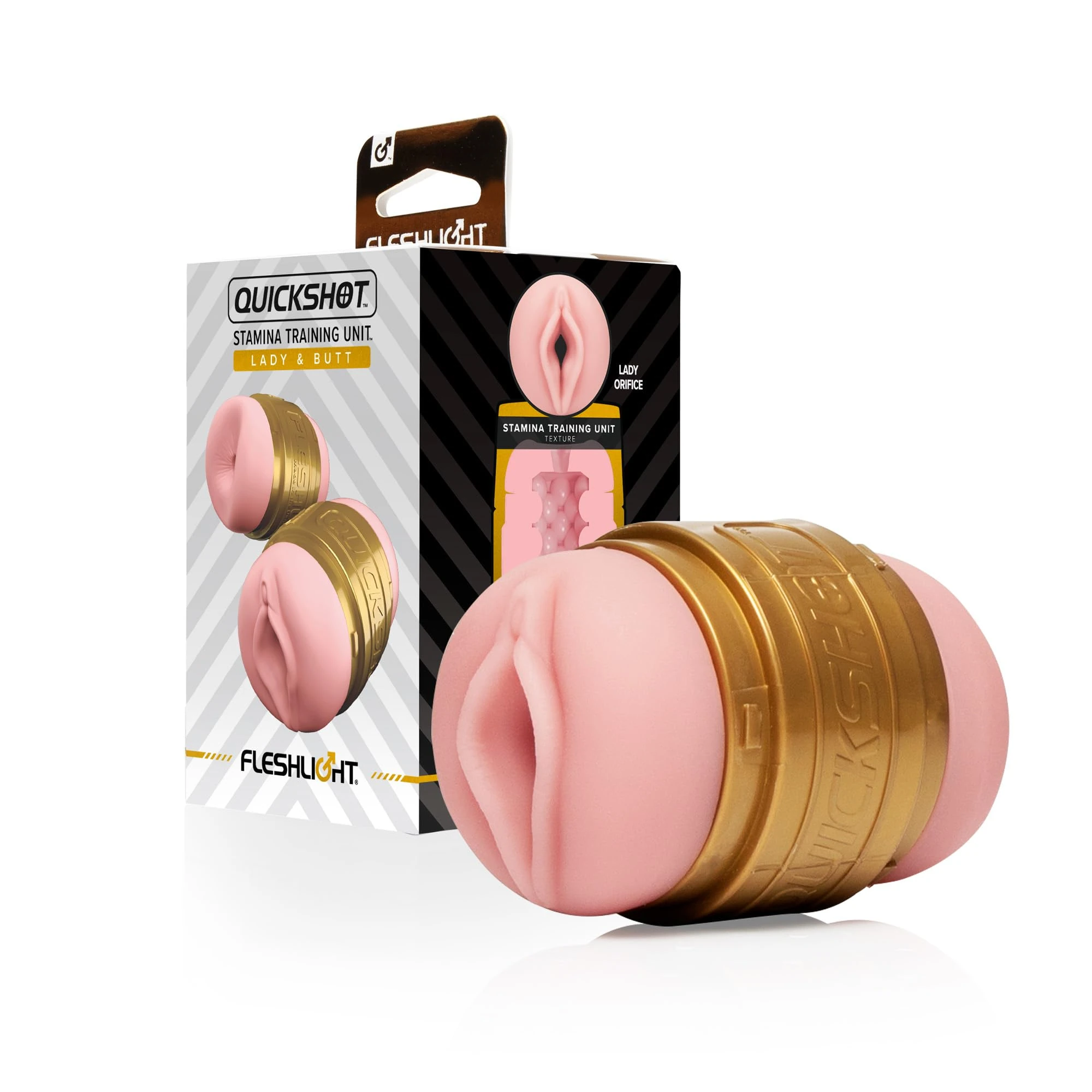 Fleshlight Quickshot Male Sex Toys for Men – The Number One Male Masturbator Sex Toys for Men with SuperSkin Pocket Pussy Technology