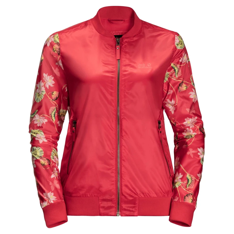 Jack Wolfskin Paradise Jacket tulip red all over XL