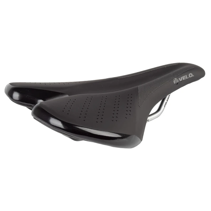 Velo Bicycle Saddle, Spring-Loaded, Waterproof, Comfortable, Anti-Slip, Airform, O-Zone Base Cut, Shorty Sport by VELO