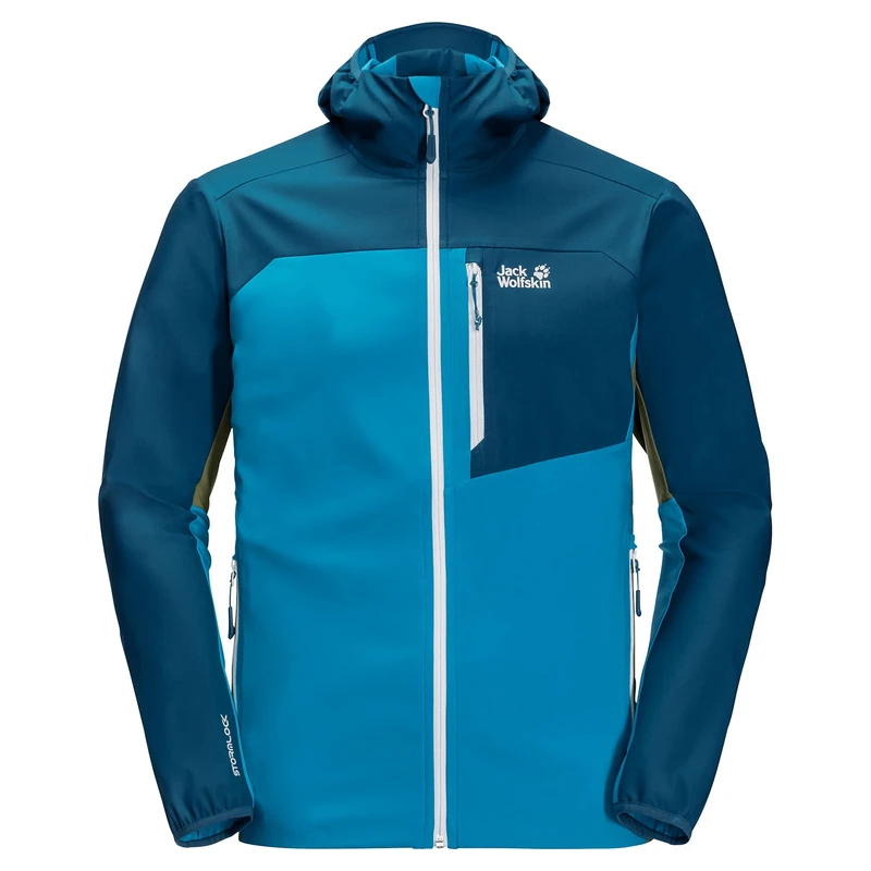 Jack Wolfskin Eagle Peak II Jacket blue jewel XXL