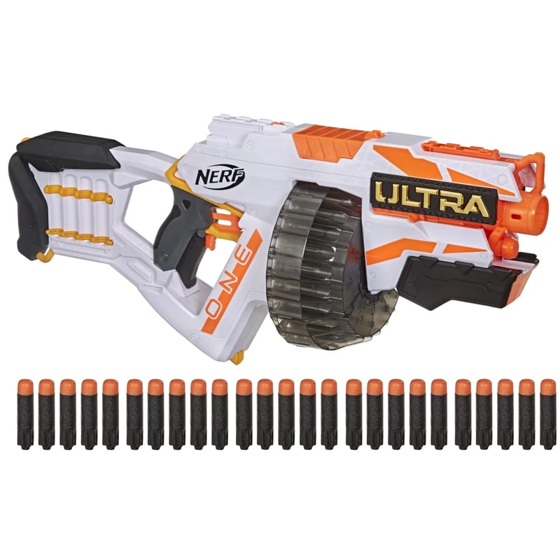 Nerf Ultra One Motorised Blaster - 25 Darts, Compatible with Ultra One Darts
