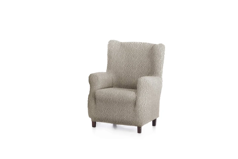 Eysa Sofa Cover, Lycra, Mink, 1 Space - Image 1