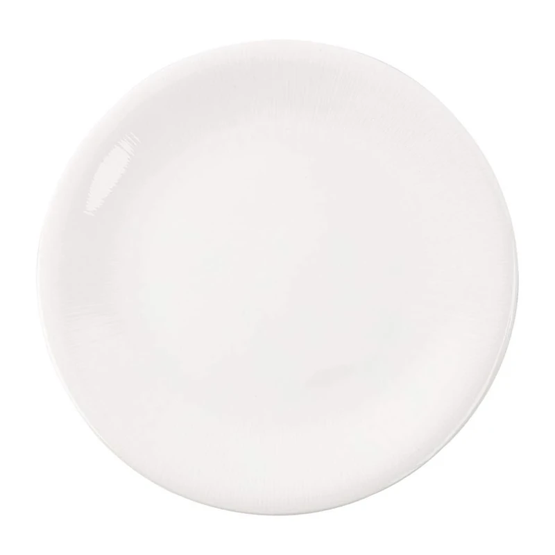 Royal Bone Ascot Embossed Coupe Plate - 265mm (Box 6)