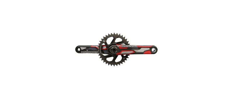Sram, AM FC D/TLD EGL ALLDH DUB83 165 36CNC BK Unisex Adult, Black, One Size