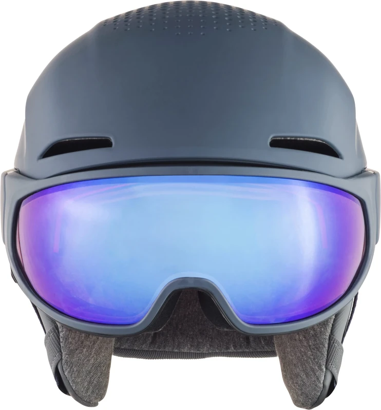 ALPINA Unisex - Adult, ALTO QV ski helmet, ink matt, 51-55 cm