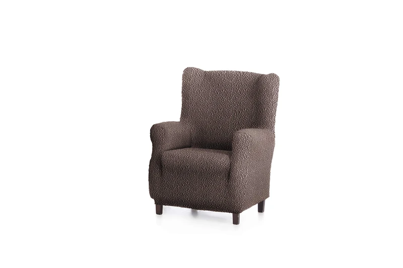 Eysa Sofa Cover, Lycra, Brown, 1 Space - Image 1