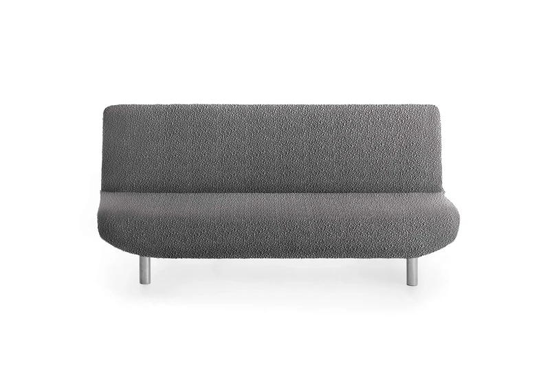 Eysa Sofa Cover, Bi-elastic, Dark Grey, 3 Seater