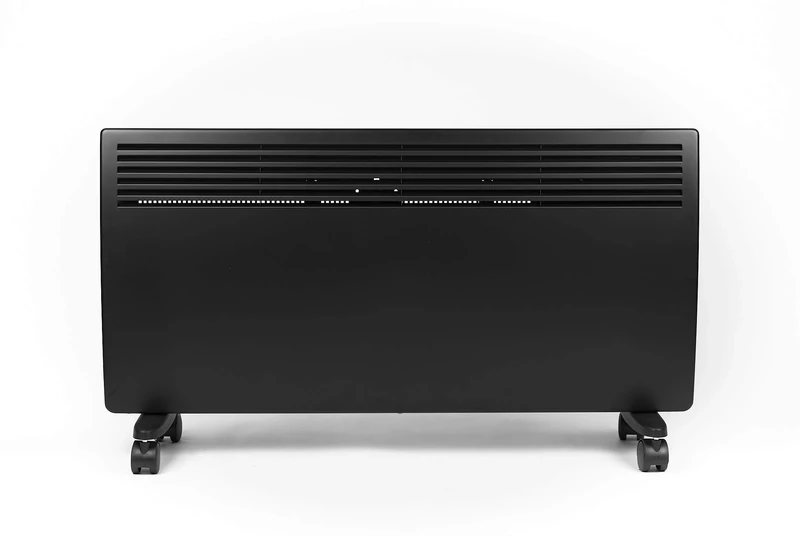 Devola 2400W Low Energy Panel Heater - Black, Lot 20, Timer