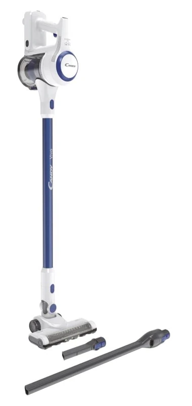 Candy CVIVA15 Multifunctional Vacuum Cleaner, Powerful 22 V, High Performance 3 Levels, Long Battery Life 35 Min, LED Electrobrush, Utra Light 2.3 kg, 1 Click Empty, Crevice Tool + Crevice Tool XL