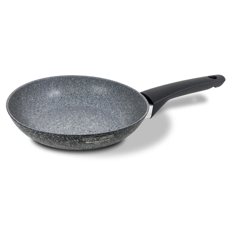 Moneta Sinfonia Frying Pan 20 cm Also for Induction, Reinforced with Mineral Particles. Made in Italy