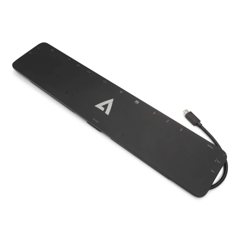 V7 DOCKUCPT01 USB-C Docking Station - 3 Display 4K 100W PD - Image 1