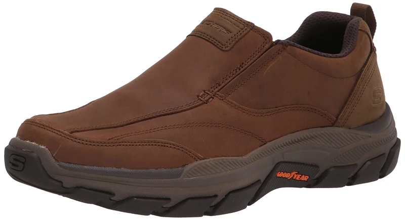 Skechers Men's Respected-Lowry Loafer, dsrt, 8.5 UK