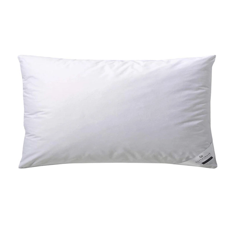 Billerbeck Martina Down Pillow 40 x 80 cm Pillow with Firm Support 15% Goose Down and Feathers 85%
