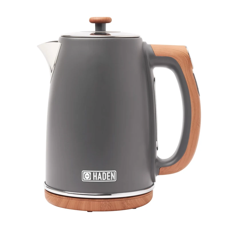 Haden Dorchester Temperature Control Kettle – 1.7L Digital LCD Display - 3000W Fast Boil Cordless 360 Base BPA-Free and Easy to Clean