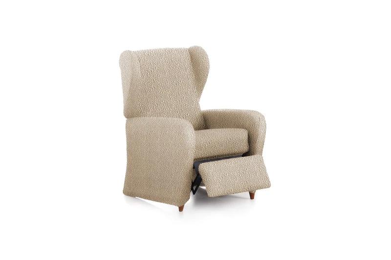 Eysa Sofa Cover, Lycra, Beige, 1 Space - Image 1