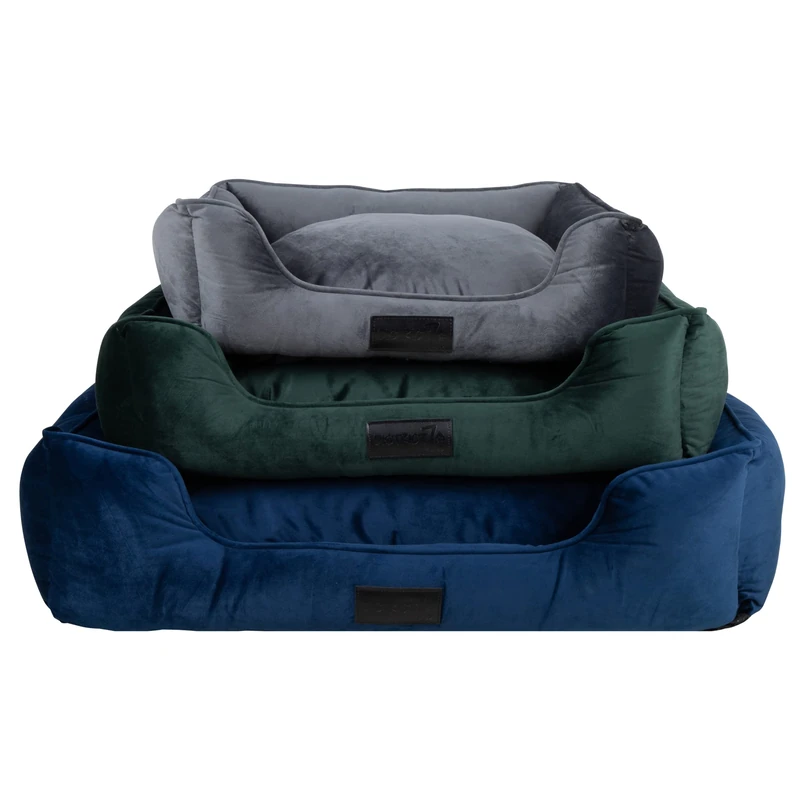 District 70 VELURO Box Bed - Grey - S