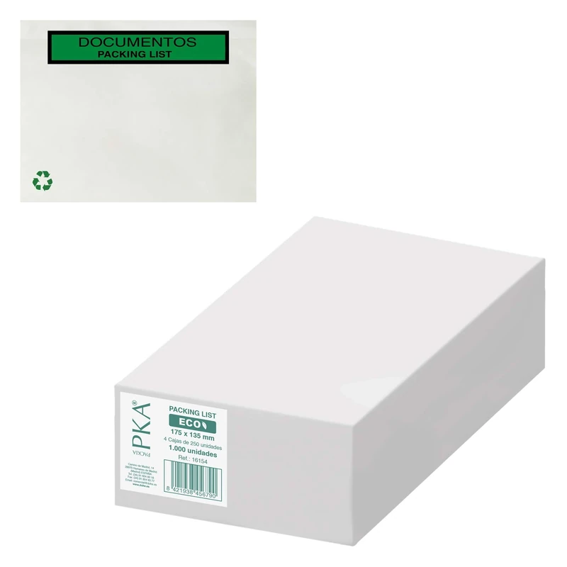 Dohe - 1,000 Pcs Container Packing List 175 x 135 mm ECO