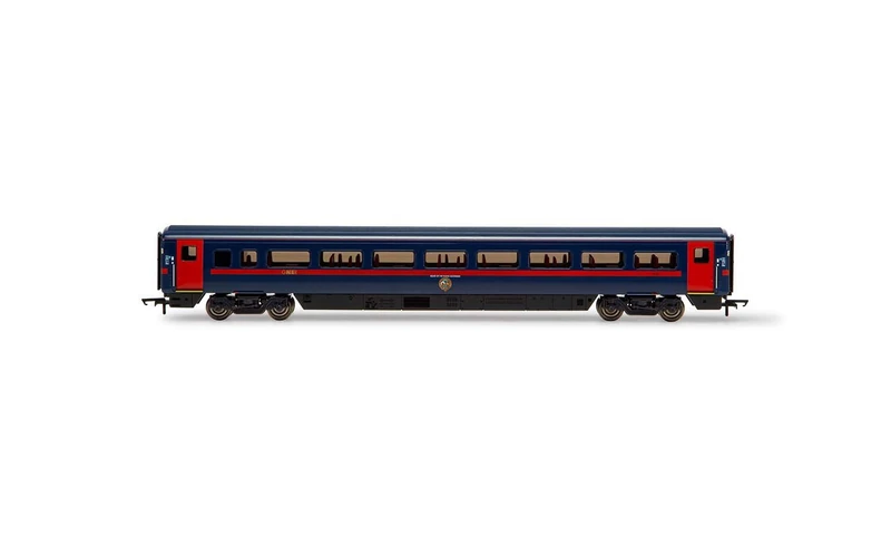 Hornby Coach Car - R40166 GNER, Mk4 Standard, Coach E, 12432 - Era 9 Train Toy, 00 Gauge Carriage for Train Set, Rolling Stock Models for Adults - 1:76 Scale Model Gift
