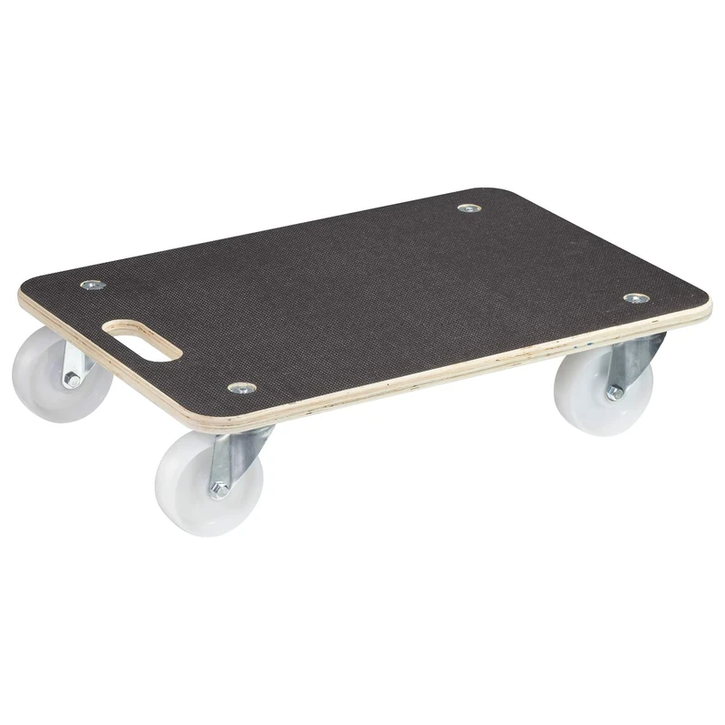 WAGNER moving dolly MM 1614 I 59 x 39 cm - for heavy boxes, appliances & furniture I carrying handle I non-slip surface I FSC®-certified I load capacity 400 kg - 20161401