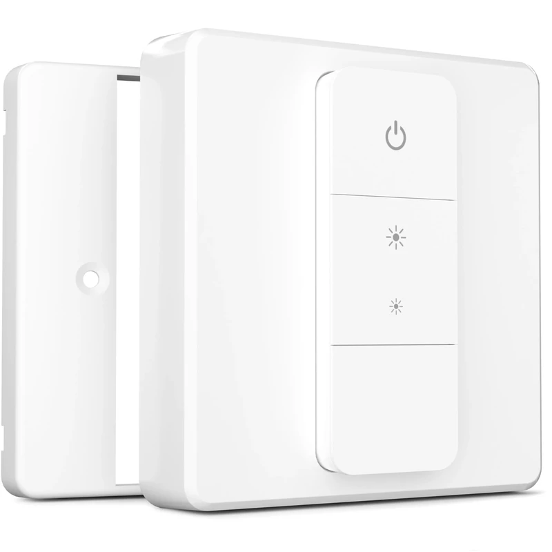 IYOKI® Classic Switch Cover for Philips Hue Dimmer V2, Compatible with Hue Switch Cover, Remote Light Switch Plate Adapter, 1-Gang (1-Pack)