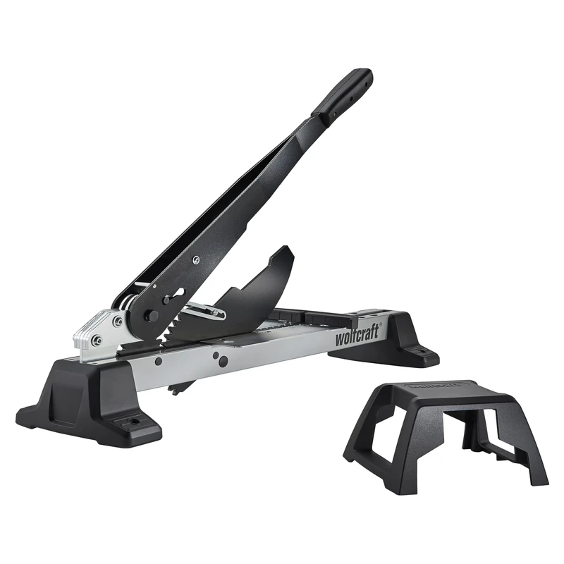 wolfcraft VLC 1000 Vinyl and Laminate Cutter I 6940000 I The Professional and Powerful Cutter Power for floorboards up to 14 mm Thick