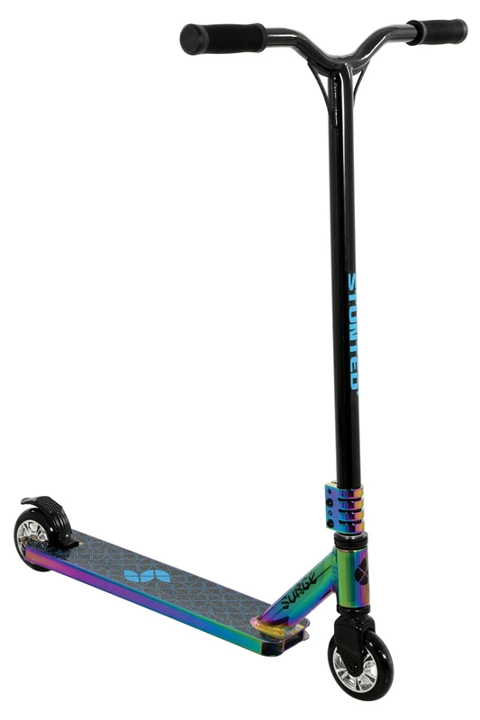 Stunted Surge Neochrome Stunt Scooter, H84cm x W51cm x L66cm