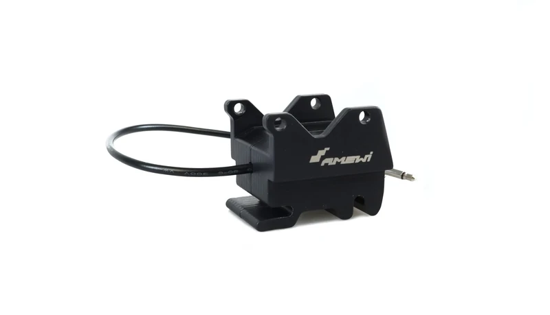 Amewi Electronic Quick Change System for RC Excavator 1:14 CNC Aluminium, Made in Germany, Black