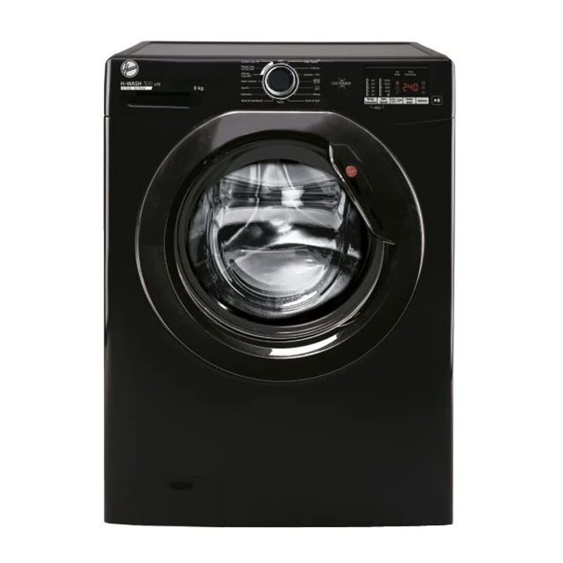 H3W582DBBE 8KG 1500RPM A+++ Black Washing Machine