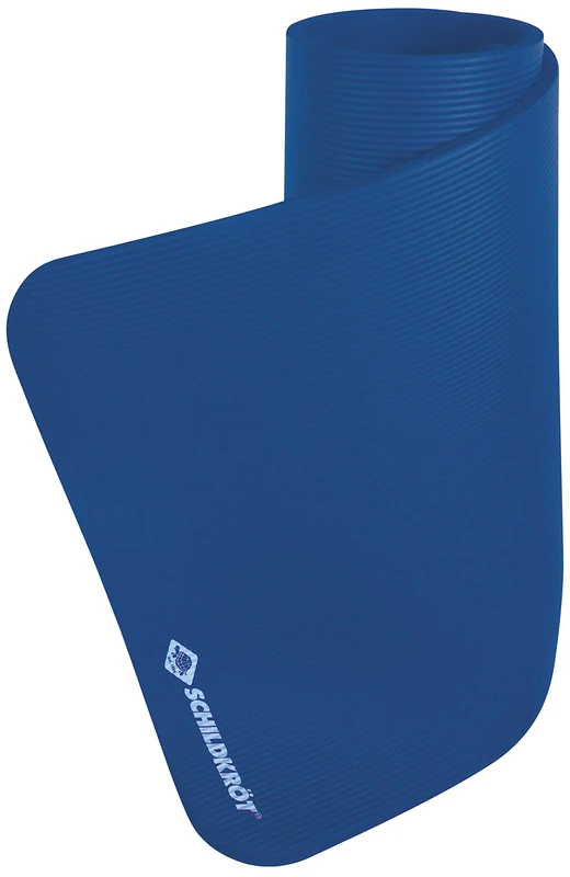 Schildkröt Fitness Fitness Mat XL, 15 mm, Blue, with Carrying Strap, 960163