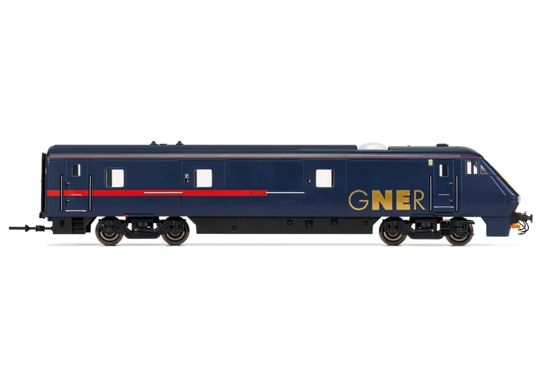 Hornby Coach Car - R40147 GNER, Mk4 DVT, 82225 - Era 9 Train Toy, 00 Gauge Carriage for Train Set, Rolling Stock Models for Adults - 1:76 Scale Model Gift