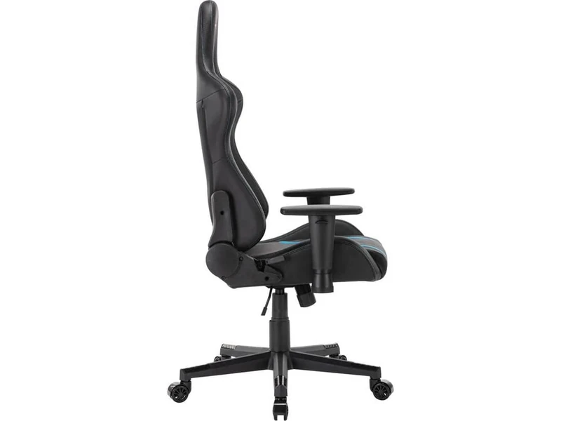 L33T Gaming - Office Chair - Energy Gaming L33T - Breathable PU Leather - Ergonomic Multi Settings - Blue Black
