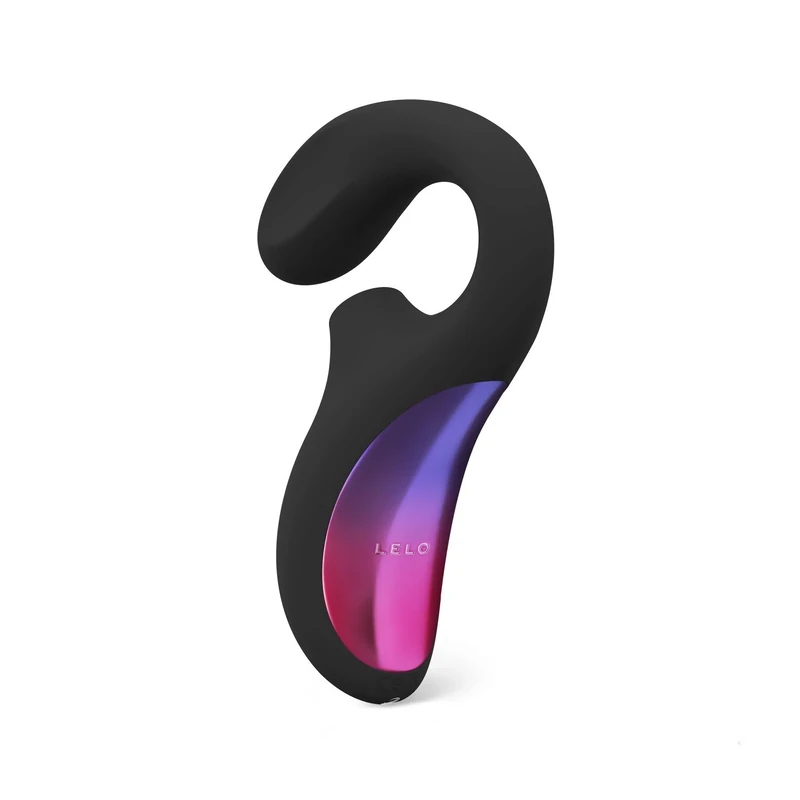LELO Enigma Dual Stimulation Waterproof Sex Toy for Women with External and Internal Stimulation, Female Sex Pleasure Devices, Vibrator Rabbit and Clitoral Sucker with 8 Vibrating Patterns (Black)