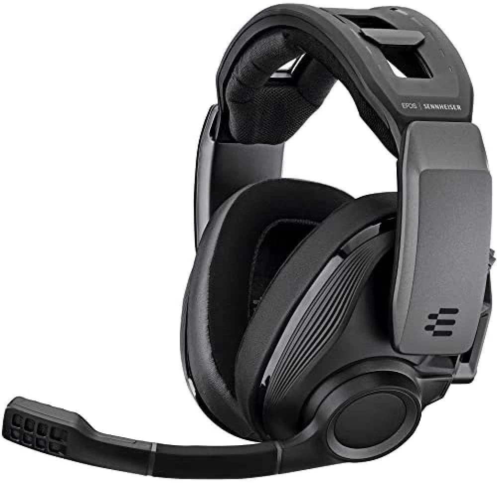 Sennheiser GSP 670 Wireless Gaming Headset, Lag-FREE Bluetooth, 7.1 Surround Sound, Noise-Cancelling Mic, Audio & Volume Control, for Windows PC, PS4 - Black, Over ear